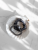 Шелковые резинки графит узкая+средняя