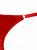 Стринги однослойные красные